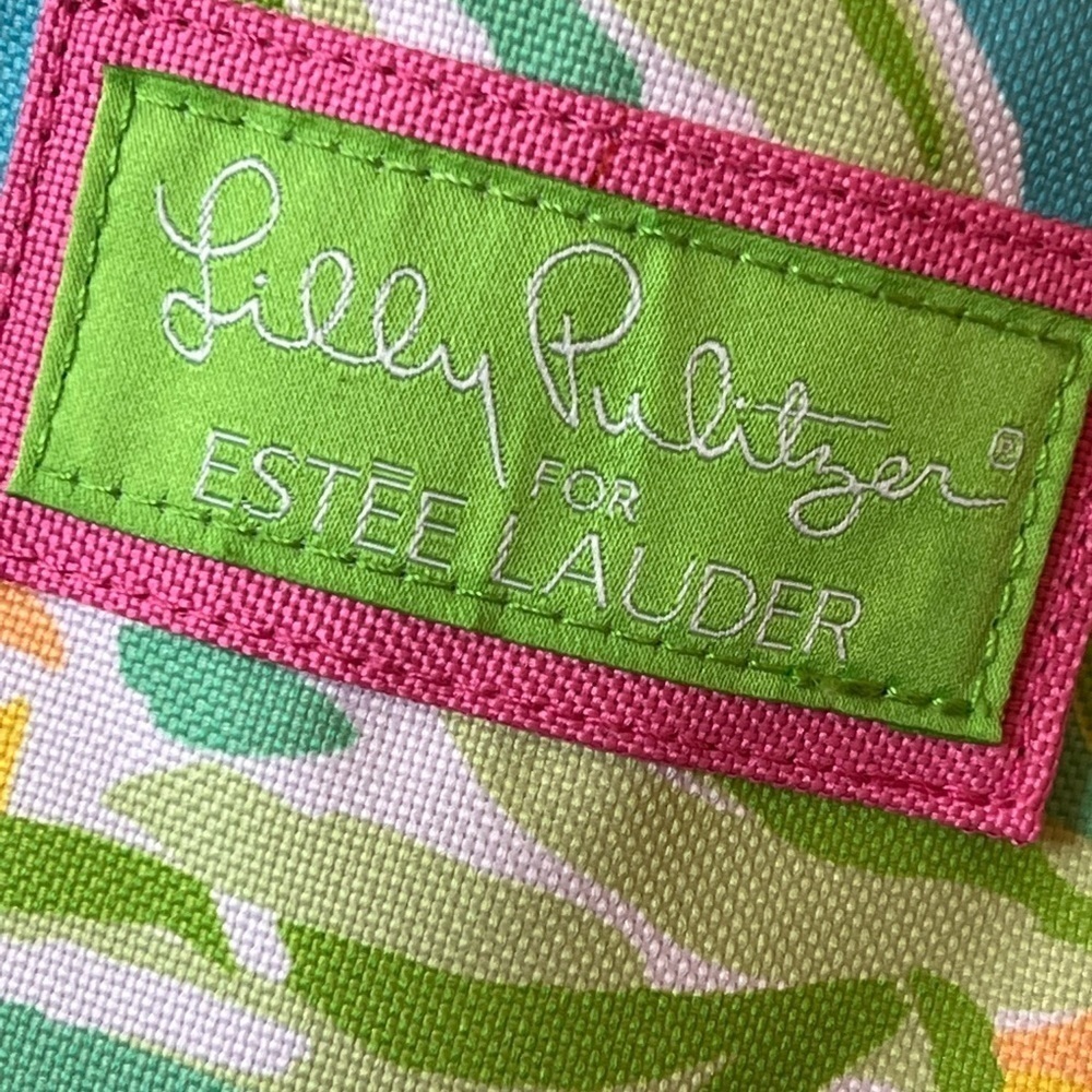 Lilly Pulitzer for Estée Lauder Vibrant Shoulder Bag Tote - Picture 5 of 8